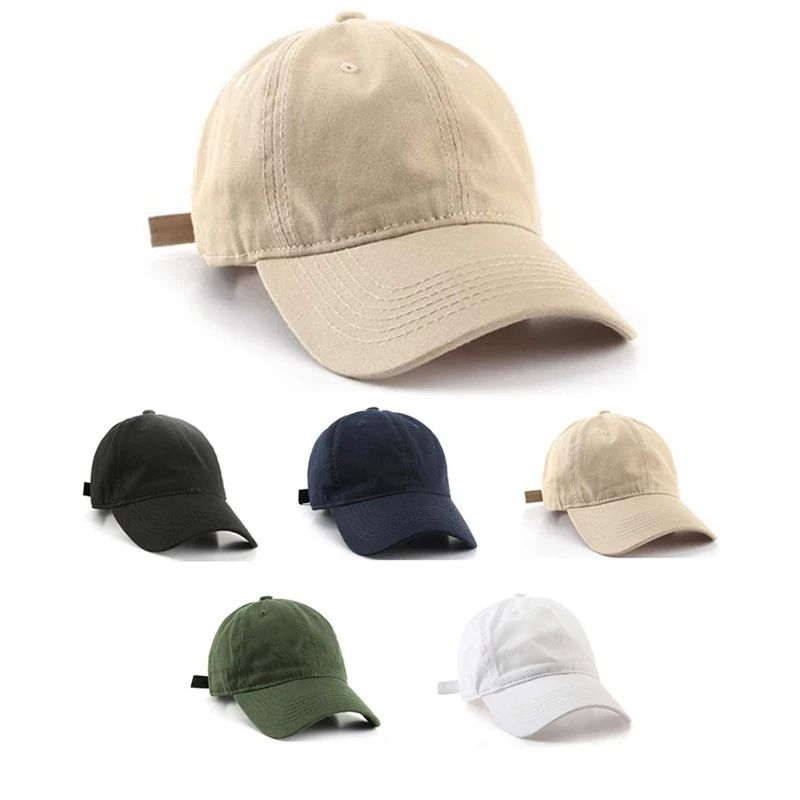 Unisex Cotton Baseball Cap for Men and Women