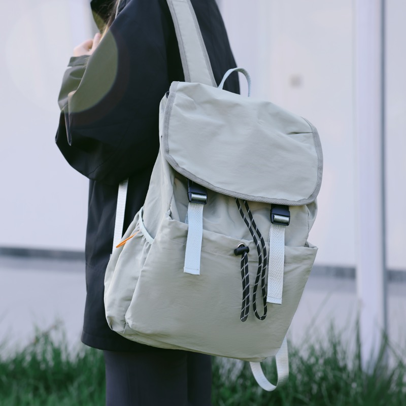 Lightweight Drawstring Hiking Backpack for College Travel and Daily Commute