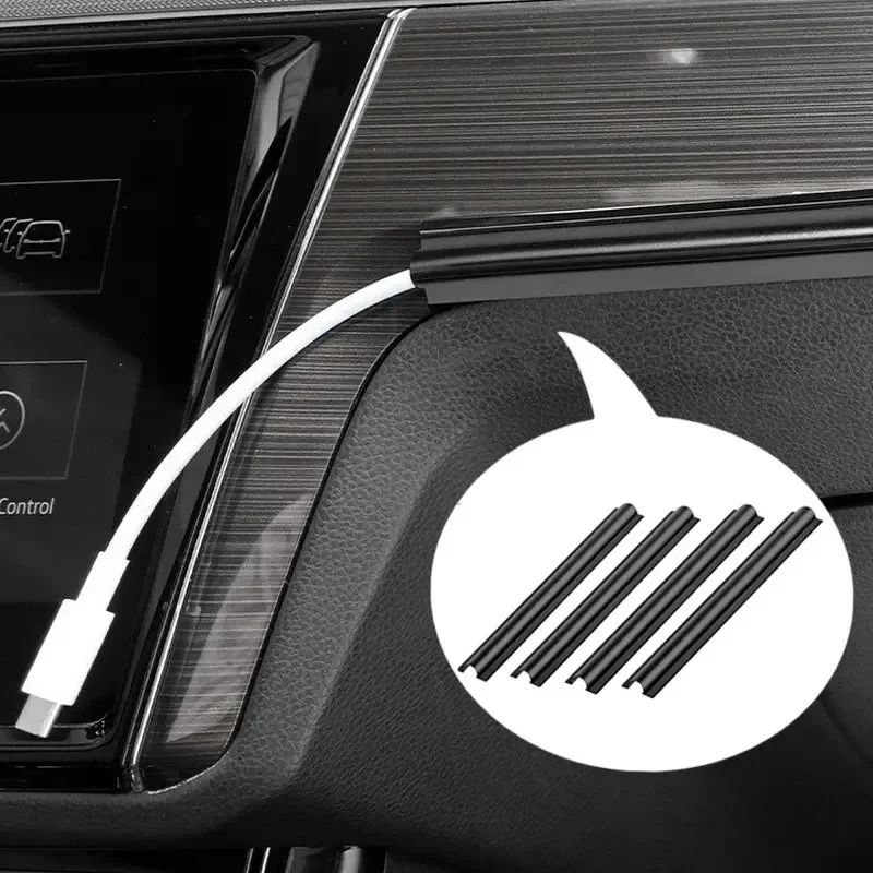 Car Cable Organizer Kit 4 Piece Universal Wire Sleeves