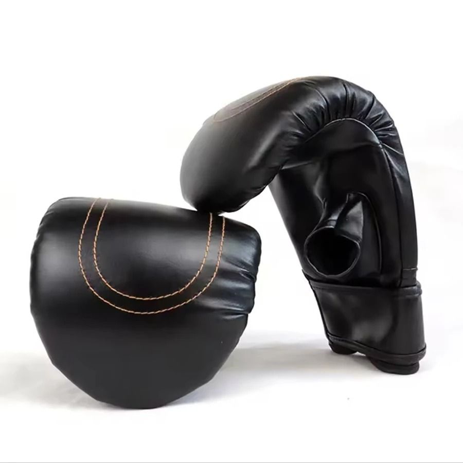 Training Boxing Gloves – Adults Unisex Sanda & Exercise Leather Mitts