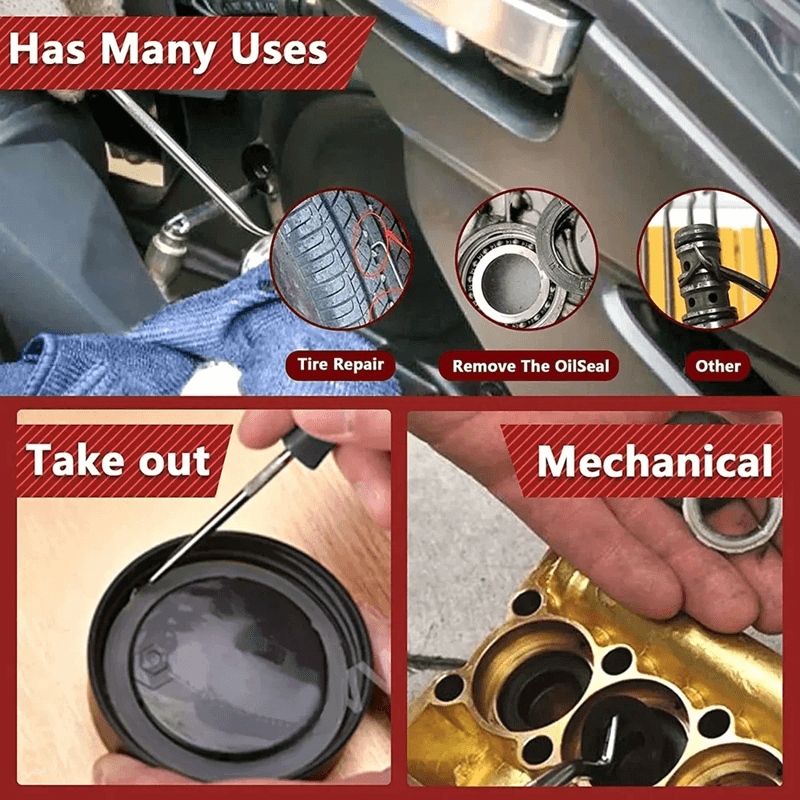 ProSeal 4-Piece O-Ring and Gasket Puller Set