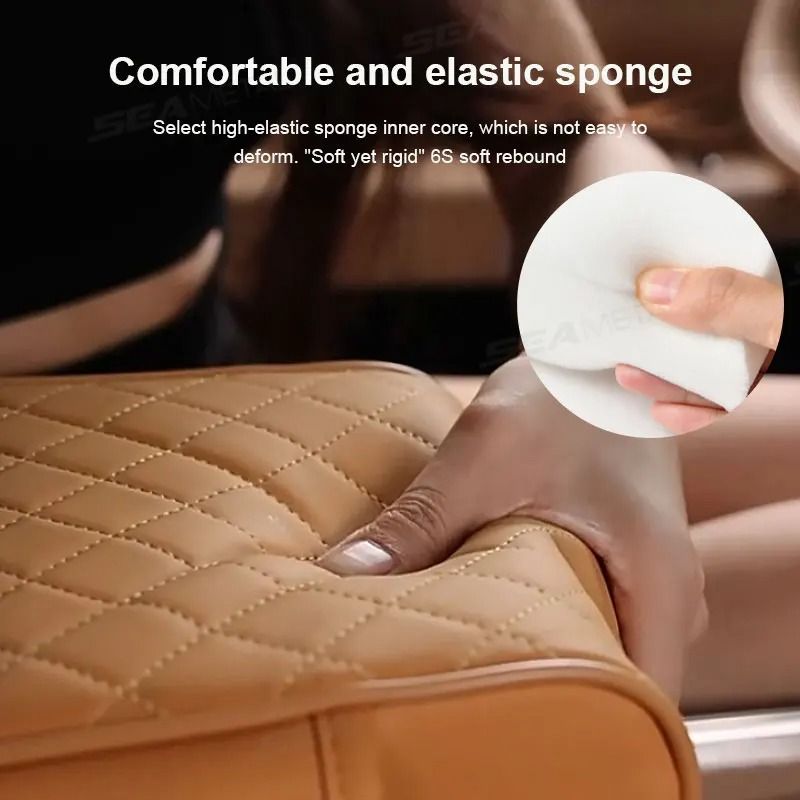 Auto Center Console Armrest Hub and High-Fidelity Cabin Ergonomics Architecture