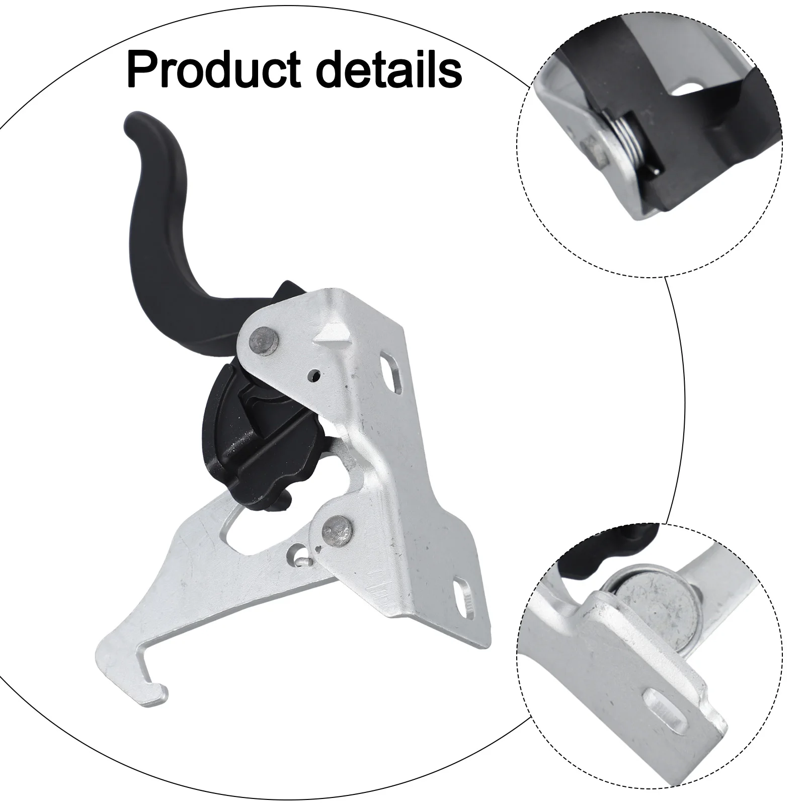 Release Handle Engine, Hood Safety Catch, Metal Engine Latch Hook Auto Accessories