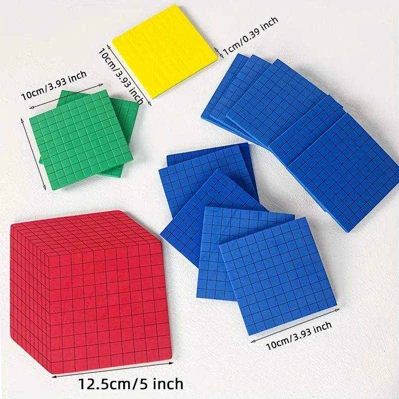 131PCS EVA Foam Magnetic Decimal Teaching Aid Set Bit Value Math Education Tool