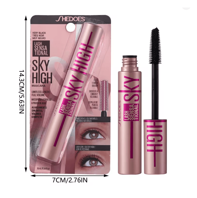 Waterproof Lengthening Mascara Long Lasting Lash Volume