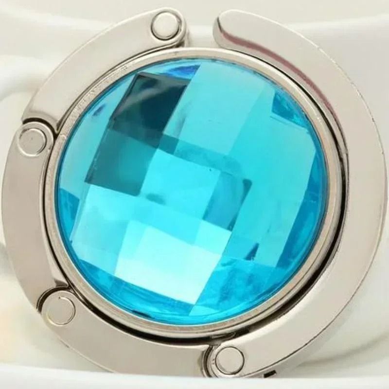 Foldable Crystal Purse Hook and Table Bag Holder