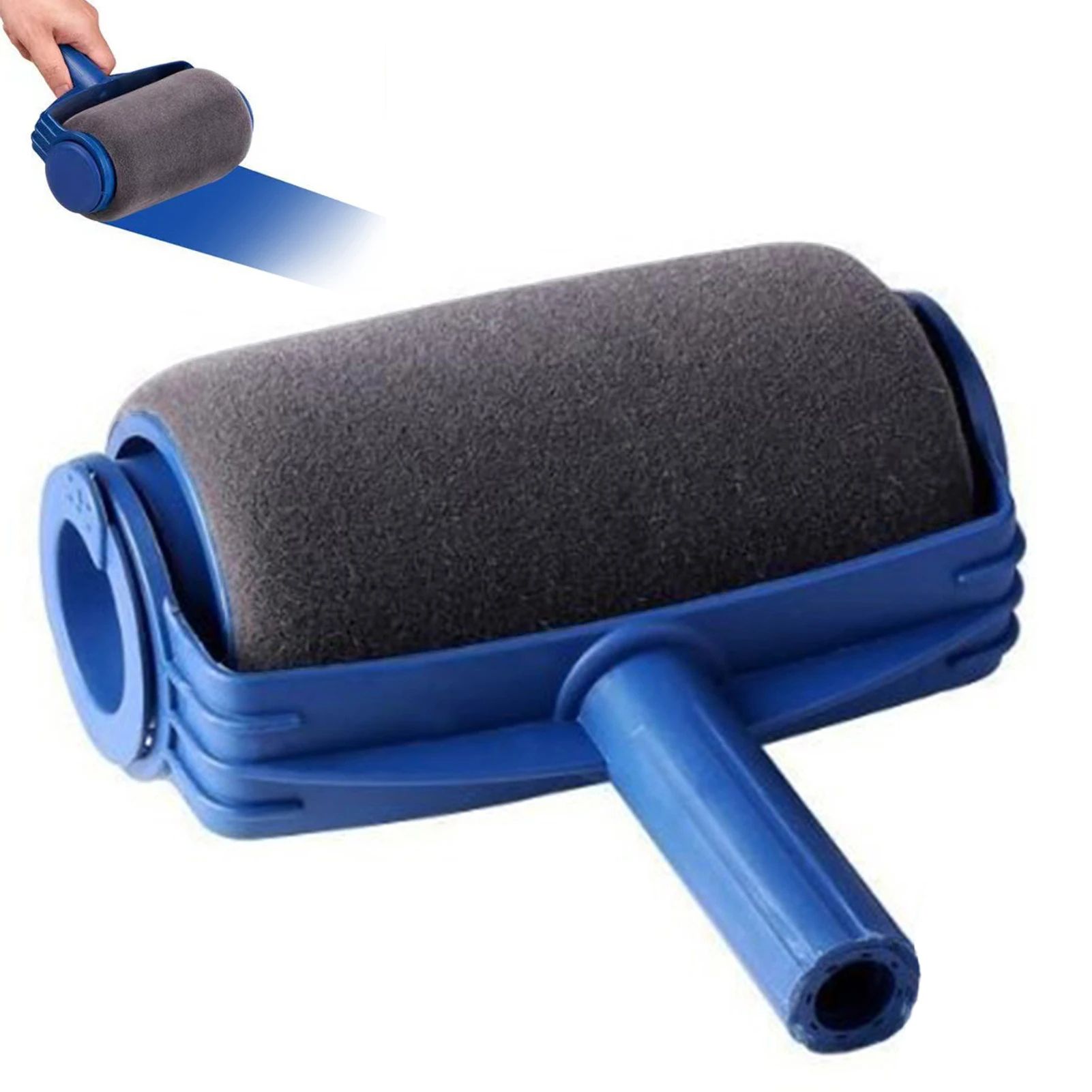 Professional Corner Paint Roller Brush Set, Foam Triangle Edge Painter for Interior Walls, Ceilings & Trim DIY Painting