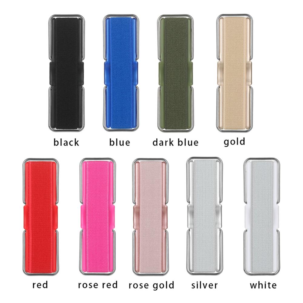 Universal Phone Finger Strap Grip with Stand Secure One Hand Phone Holder