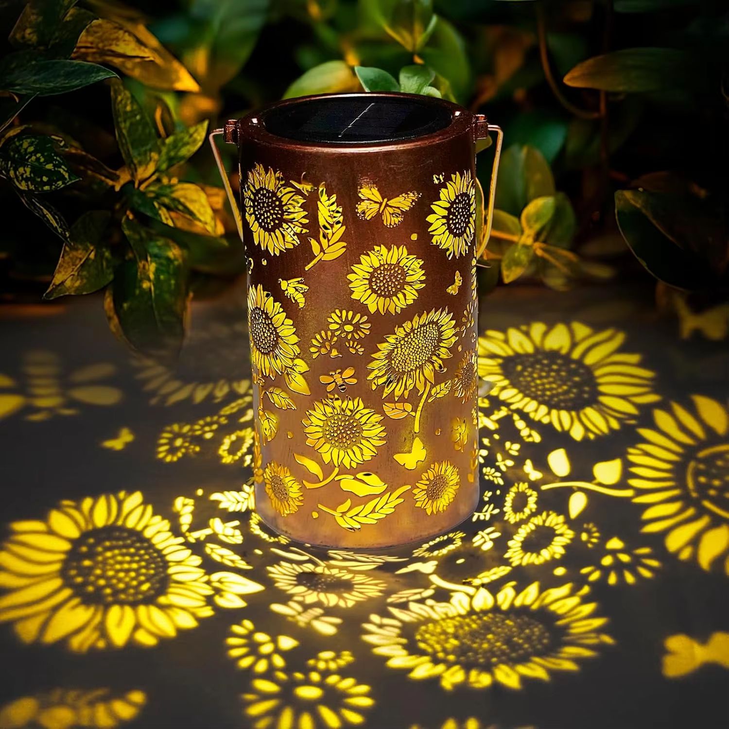 Sunflower Solar Garden Pathway Light