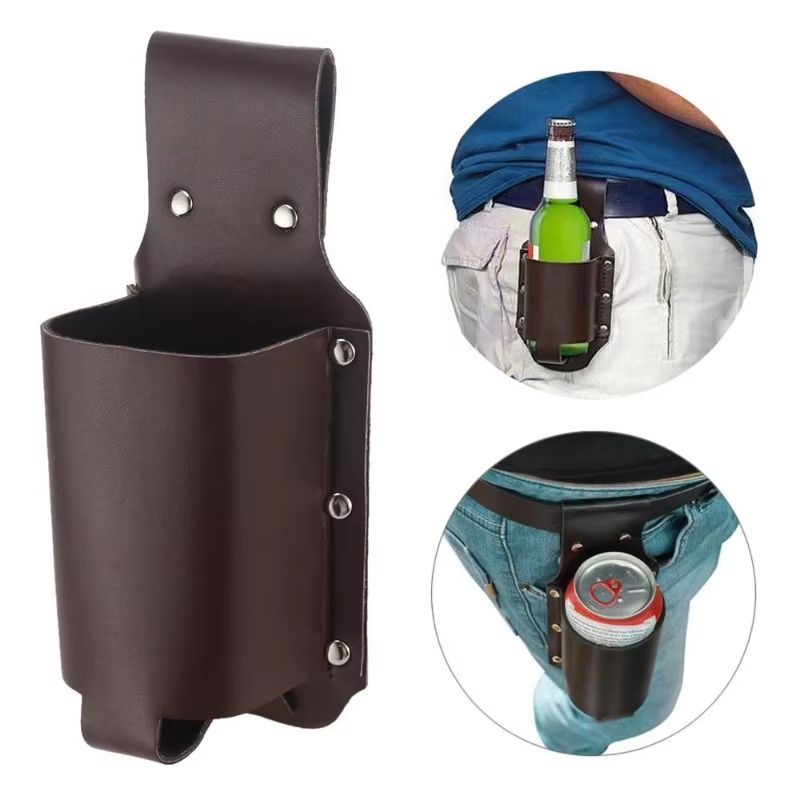 Beer Bottle Waist Holster Portable Belt Drink Holder