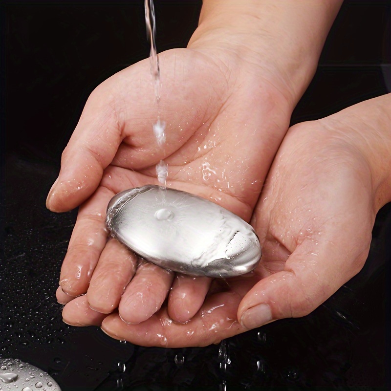 Stainless Steel Soap Bar, Easy To Clean, Convenient To Remove Fishy Hand Soap, Fashionable and Sturdy