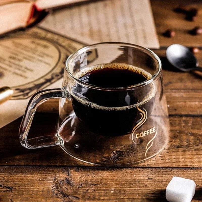 Transparent Heat Resistant Espresso Cup