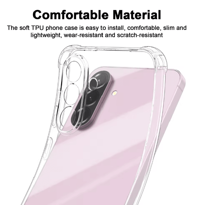 Clear Shockproof Protective Case for Samsung Galaxy A56