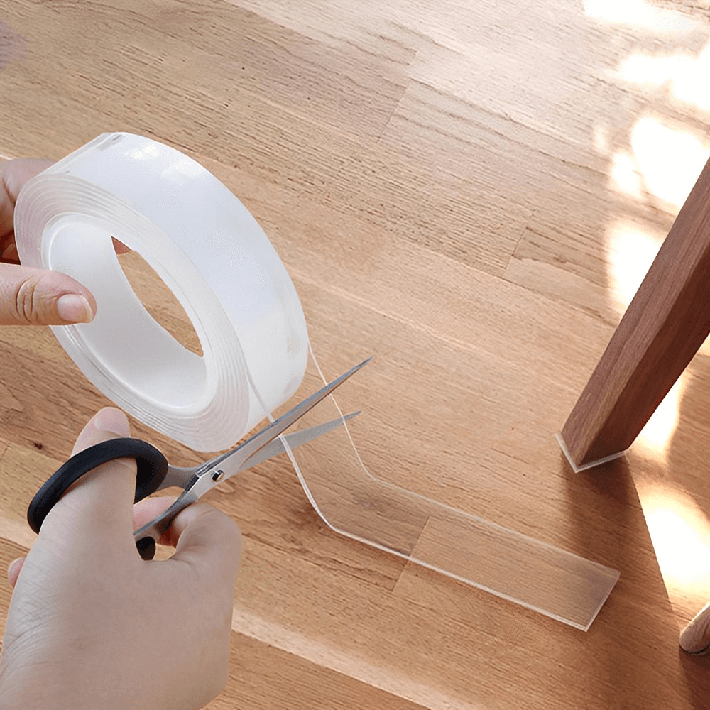 Transparent Nano Tape | Double-Sided Magic Adhesive Tape | Traceless Nano Magic Tape | Reusable Mounting Sticky Tape
