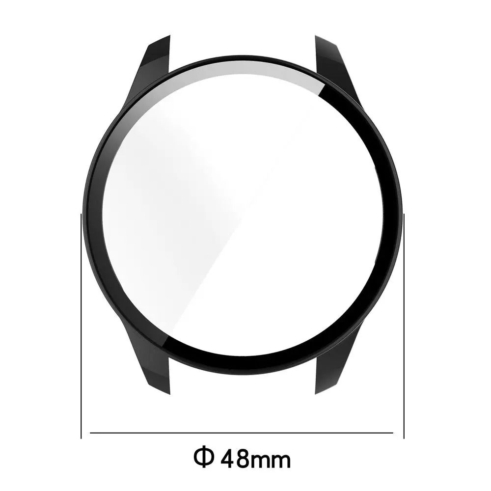 Full PC Protective Watch Case – Integrated Tempered Glass Shield – High-Yield Wearable Interaction Hub
