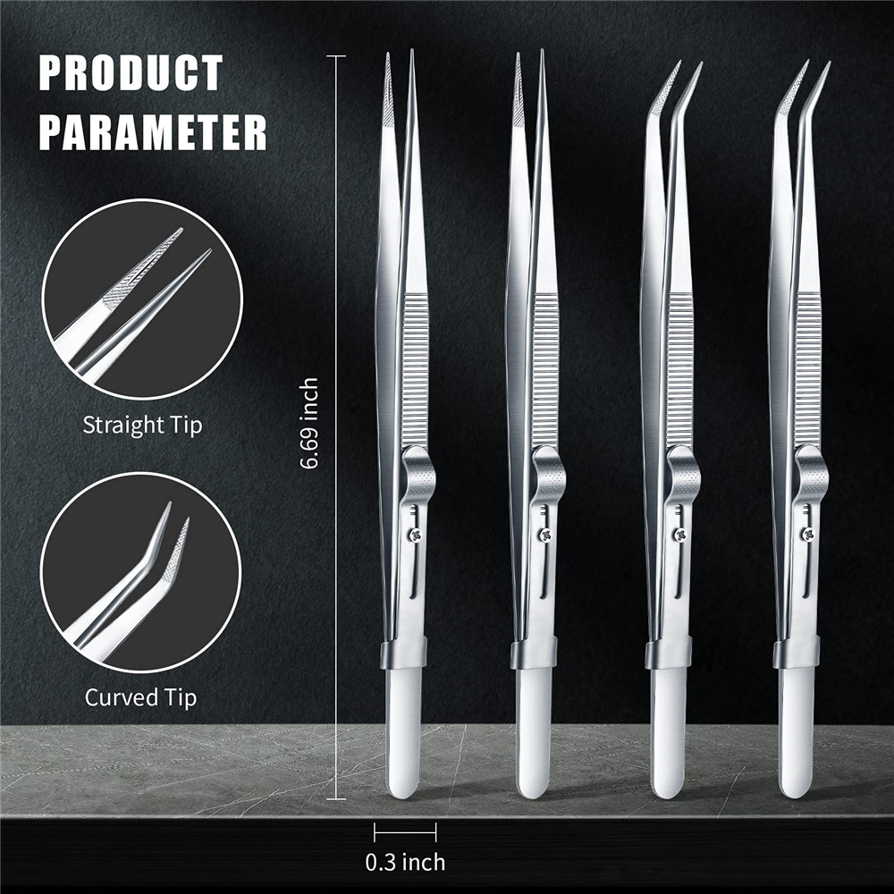 Professional Jewelry Tweezers for Precision Gem and Diamond Handling