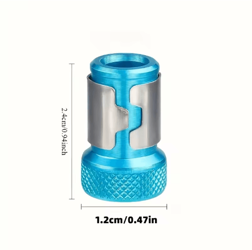 6-Piece Universal Magnetic Screw Ring Drill Bit Set – Non-Slip Magnetized Phillips Bits
