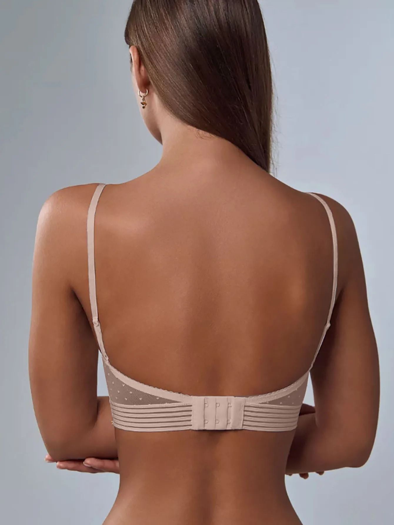 Sexy Lace U-Shaped Backless Bra - Wireless Ultra-Thin Invisible Lingerie