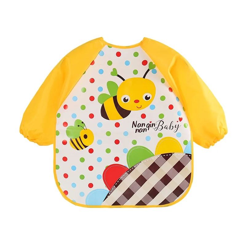 Waterproof Long Sleeve Baby Feeding Smock