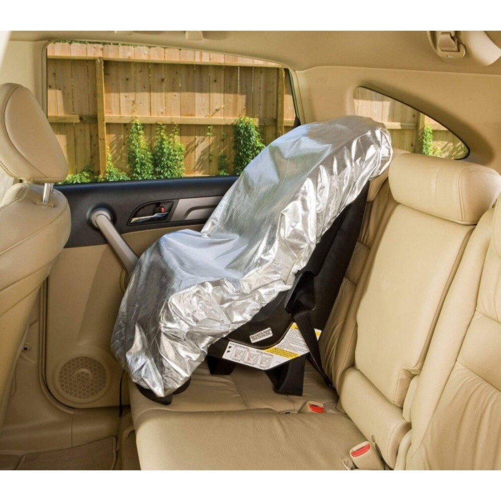 Baby Kid Car Safety Seat Cover, Universal Children's Sunshade Dust Cover Sunscreen Blocking, Ultraviolet Heat Insulation