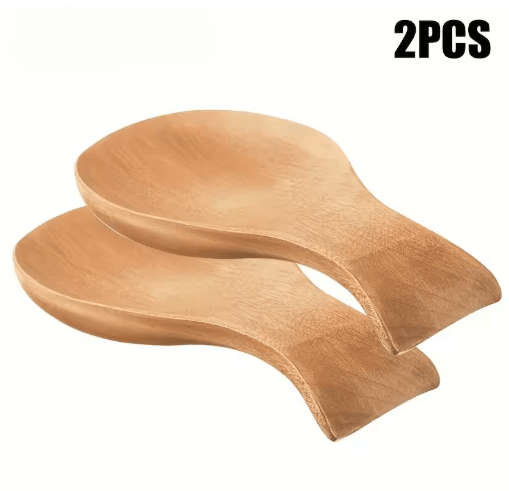 Acacia Wood Utensil Holder Elegant Countertop Organizer for Spoons, Spatulas & Ladles (1–2 Piece Set)