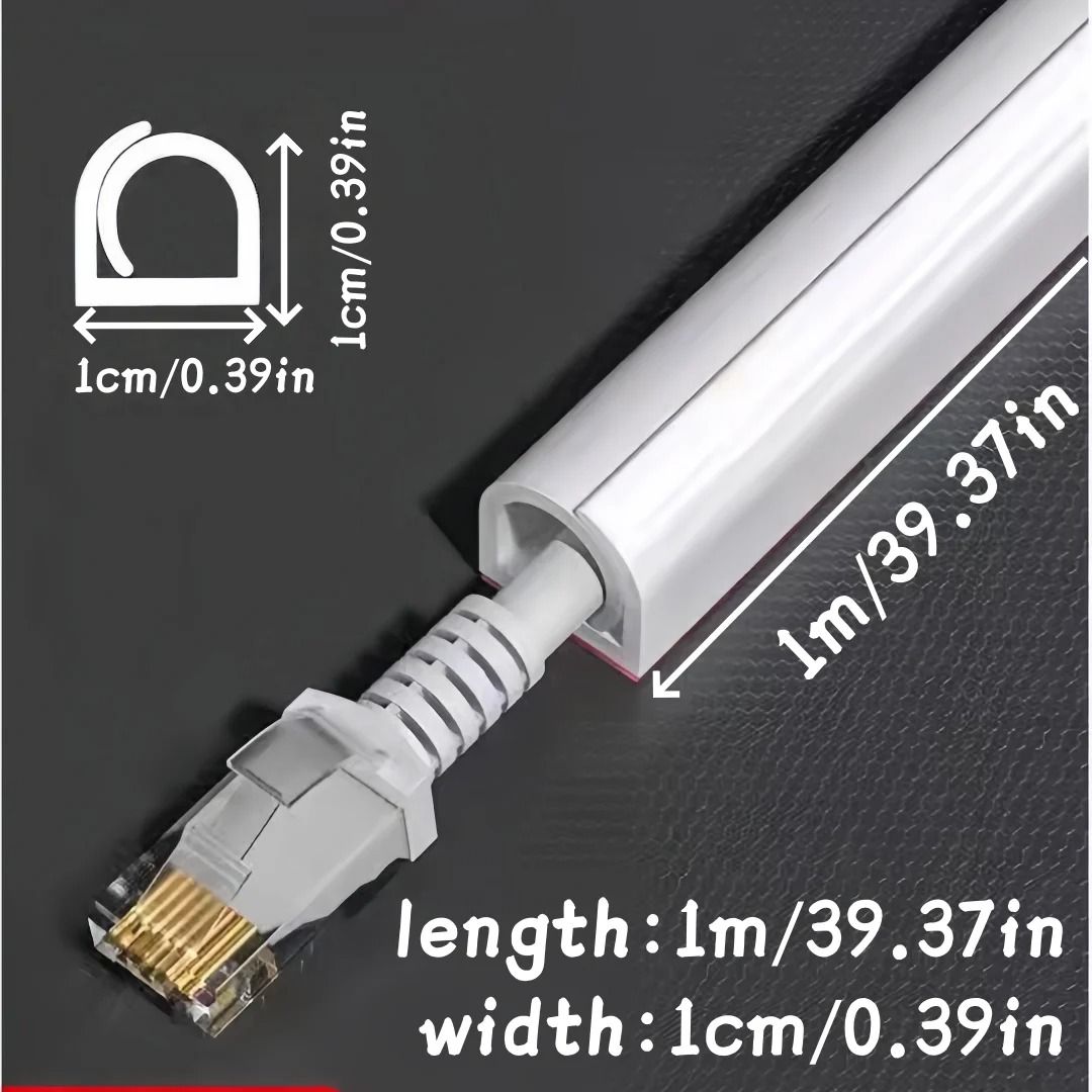 Paintable Wall Cable Concealer Cord Management Raceway