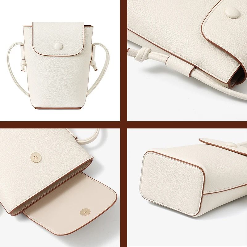 Fashionable Exquisite Soft Leather Crossbody Phone Bag