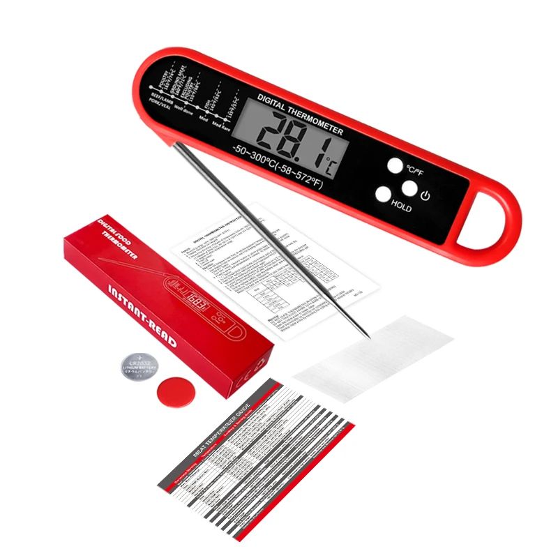 SmartTouch Digital Meat Thermometer with Precision Probe & Cooking Timer