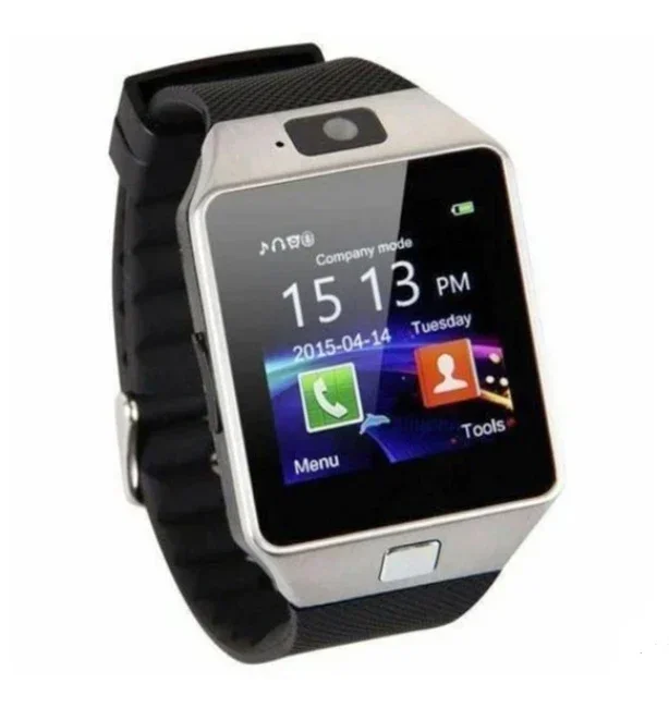 Bluetooth Smart Watch with Camera and Waterproof Touchscreen Design