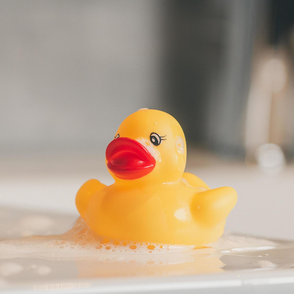 Cute Yellow Rubber Duck Bath Toy