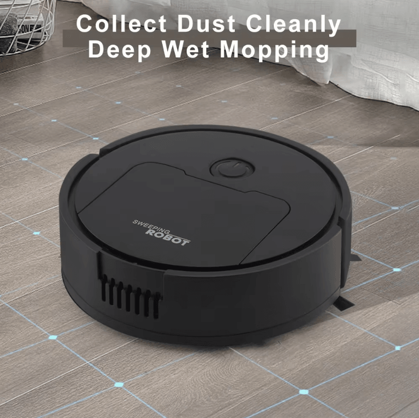 3 in 1 Automatic Robot Vacuum Cleaner Sweeping Mopping Suction Smart Floor Cleaner