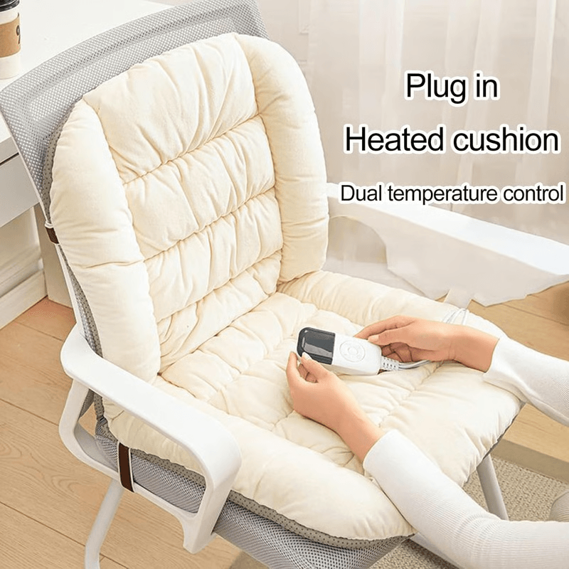 Electric Heating Cushion – Instant Warmth & Back Pain Relief, 9 Adjustable Heat Levels