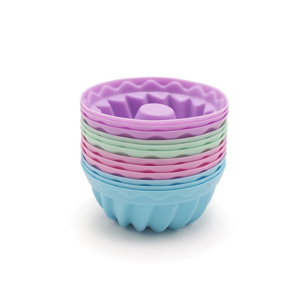 Silicone Muffin Cup Set (12 Pack)