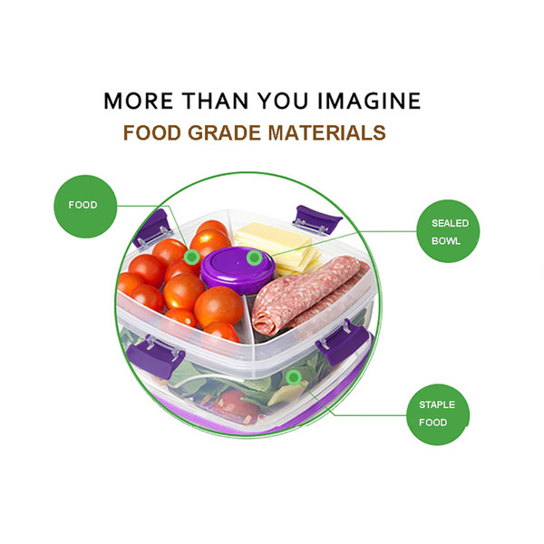 Salad Saver Container Bowl