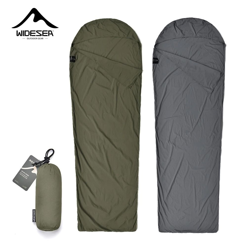 Ultralight Sleeping Bag Liner Mummy Style Camping Sleeping Bag Liner Lightweight Travel Sleeping Bag Liner for Backpacki