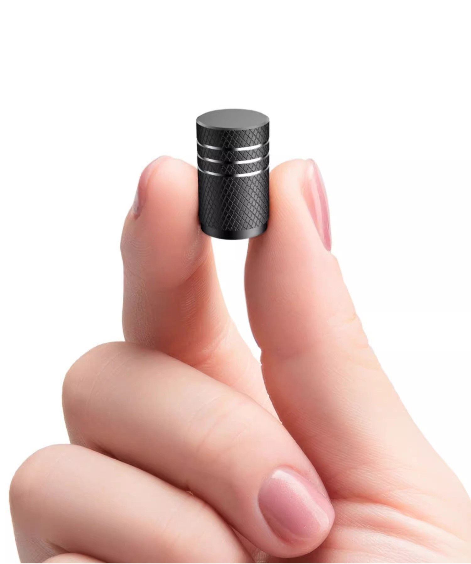Car Tire Valve Stem Caps, Durable Knurling Design Aluminum Air Valve Caps – Universal Wheel Stem Covers
