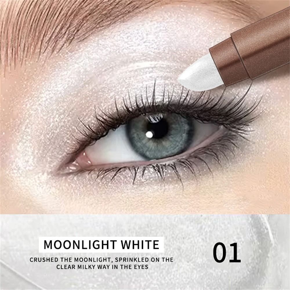 GlowDuo Double Head Waterproof Eyeshadow Stick Shimmer Glitter Crayon