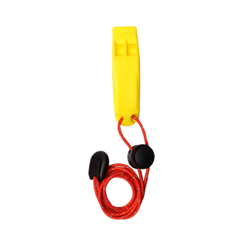 Dual-Frequency Emergency Safety Whistle Storm-Resistant Dolphin Sound with Anti-Loss Clip for Hiking