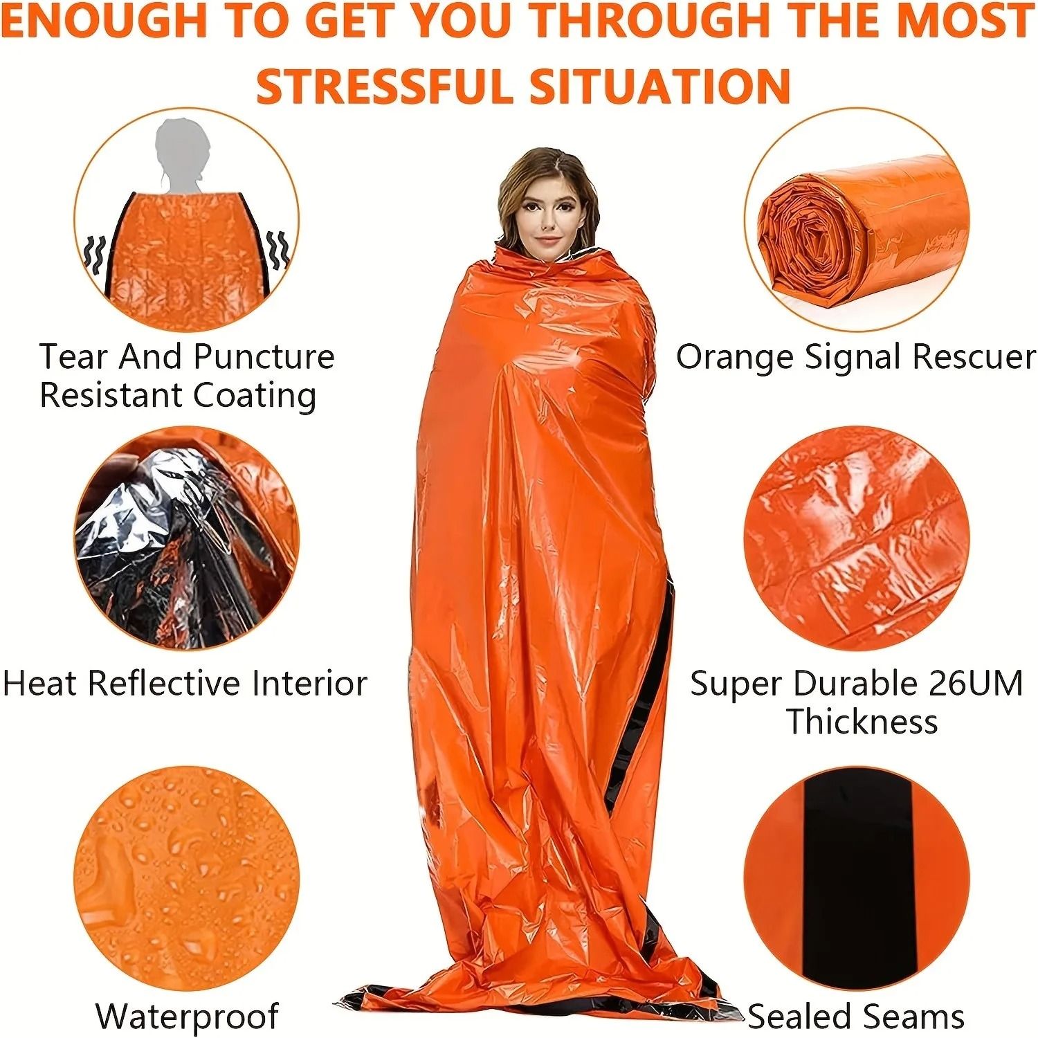 Thermal Emergency Survival and Rescue Sleeping Bag