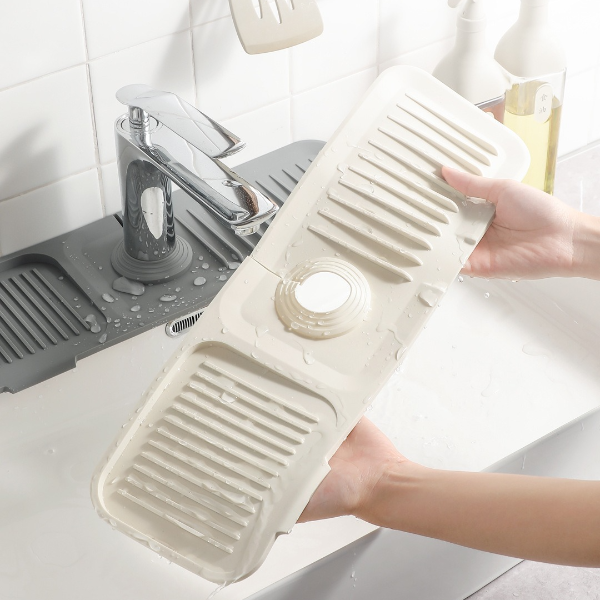 Kitchen Sink Silicone Splash Guard