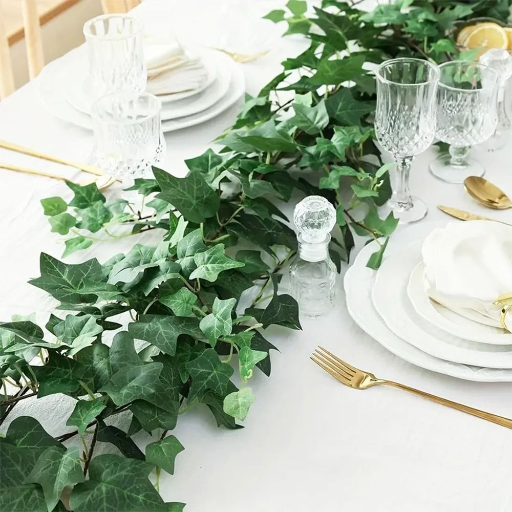 Artificial Ivy Vines Garland – High-Definition Vertical Botanical Sculpture
