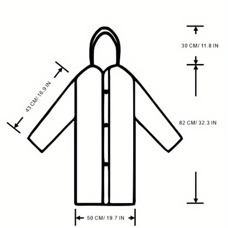 Kids Transparent Waterproof Raincoat Jacket for Boys and Girls – Mermaid Poncho
