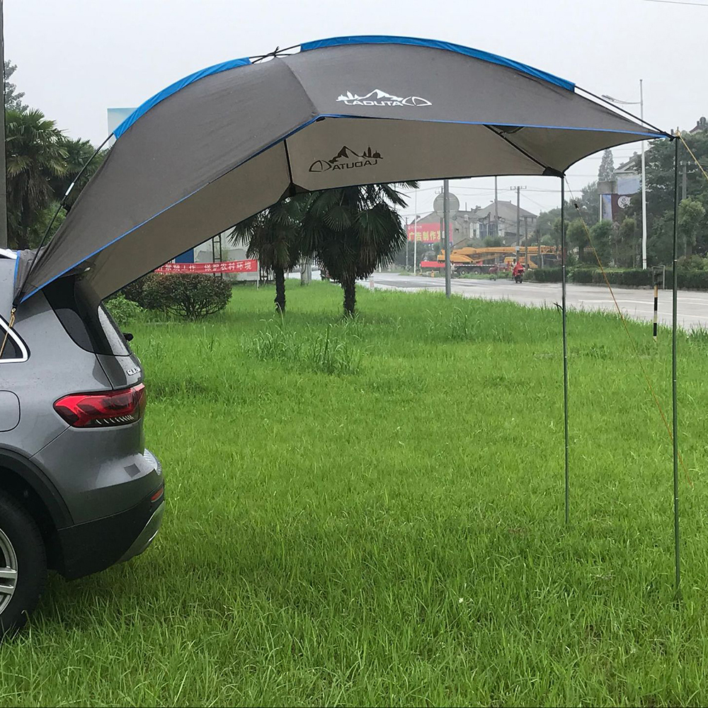 Waterproof Car Rear Tent SUV Tailgate Awning Shelter for Camping and Beach