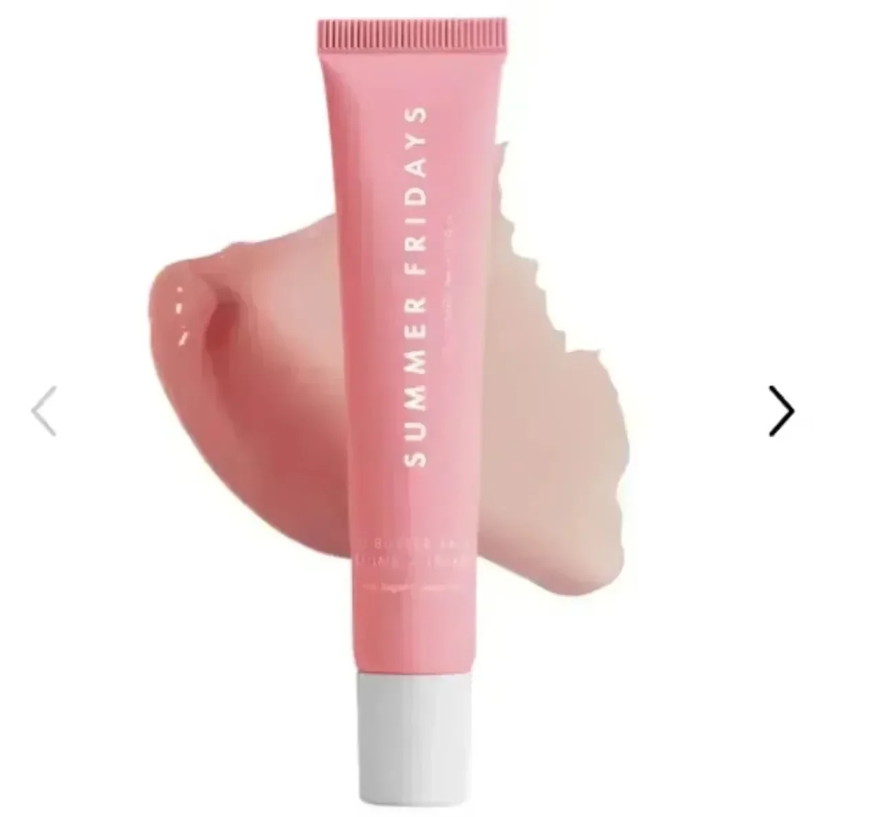 Moisturizing Summer Fridays Lip Balm, Vanilla Pink Sugar, Coffee Cake Lip Gloss