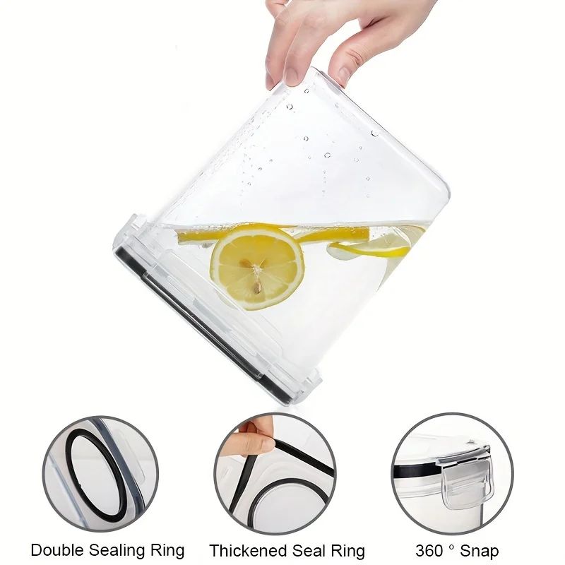 3pcs Airtight Cereal Storage Container Set