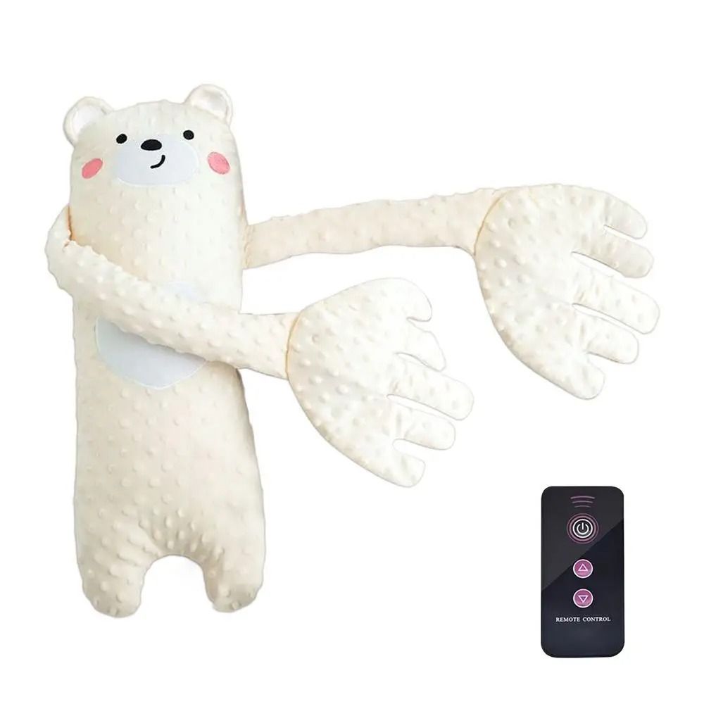 Remote Control Electric Baby Sleep Toy Cartoon Bear Plush Soother Pillow