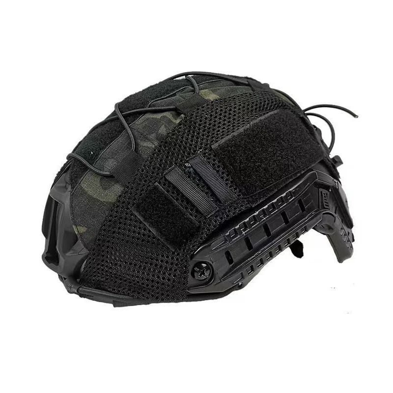 Tactical Helmet Cover Camo Fast Airsoft Paintball High Cut Helmet Cloth