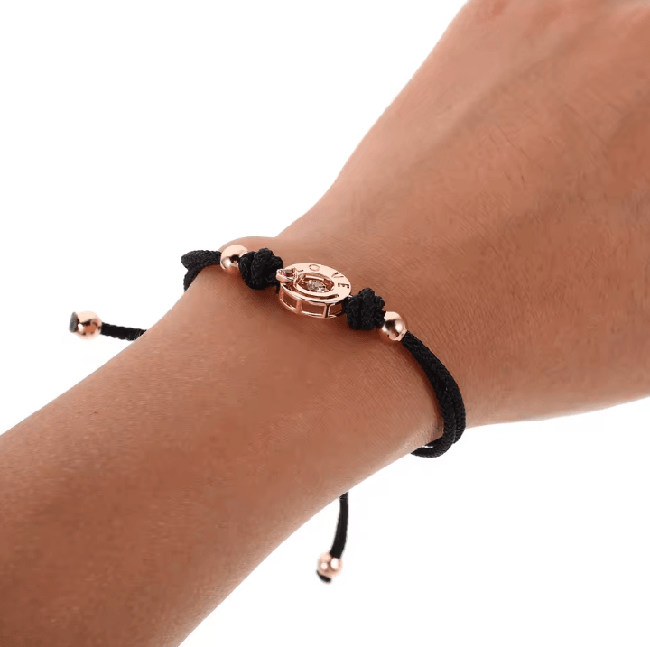 VibeConnect Adjustable Vibration Couple Bracelets – Durable Woven Matching Wristbands for Long-Distance Relationships