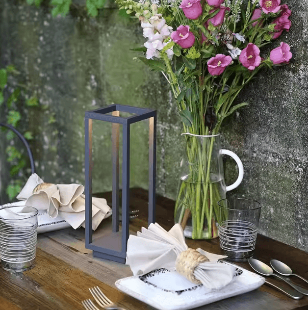 Modern European Rechargeable LED Table Lamp – Elegant Cordless Ambient Light for Home & Dining