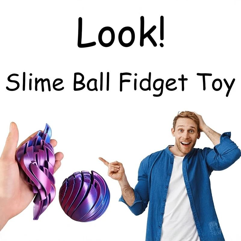 Slime Ball Twistsphere Fidget Toy
